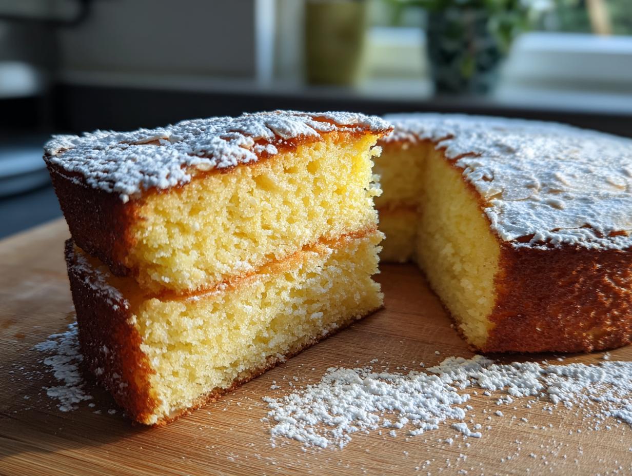 Butterkuchen mit Vanille & Mandeln: 15 Min schnell