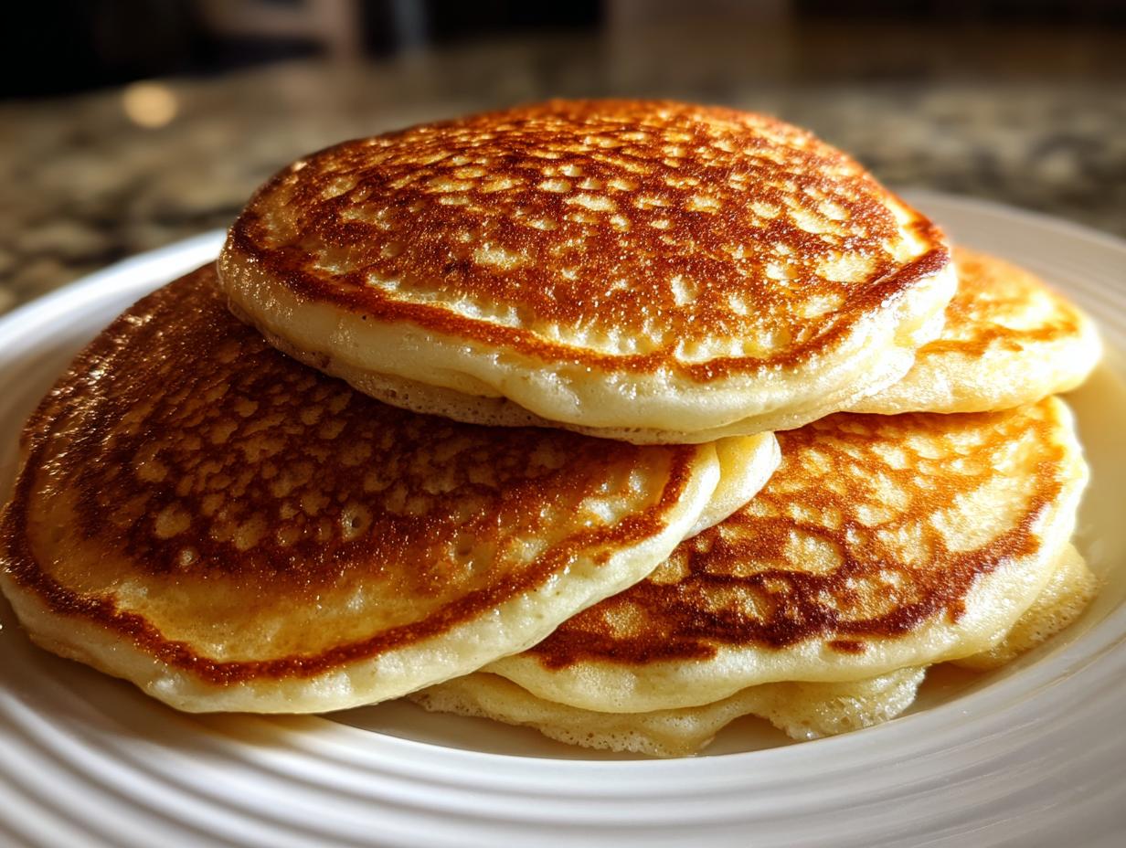 Fluffige Buttermilch-Pfannkuchen: 25 Min Glück