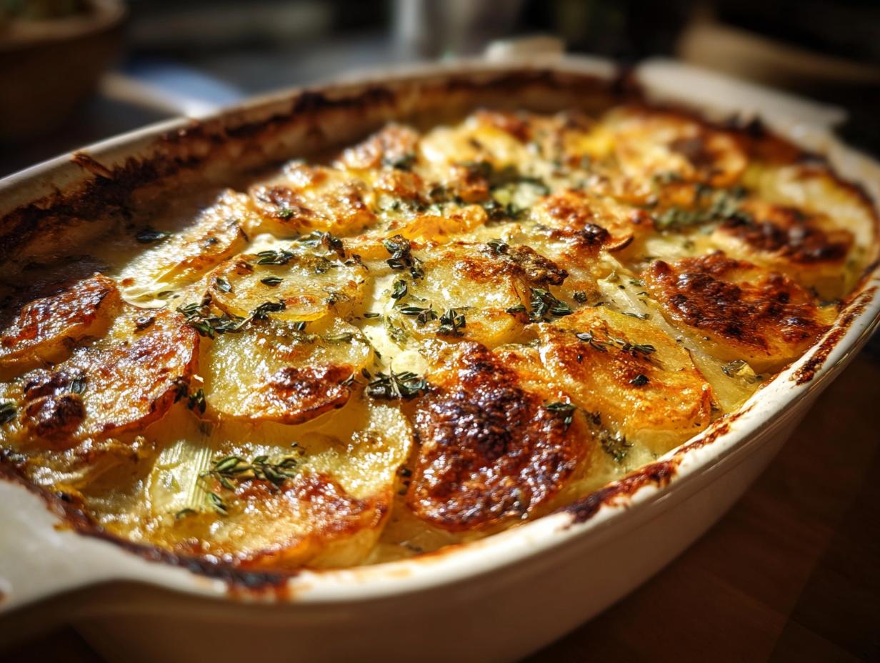 Himmlisches Kartoffelgratin mit Lauch: 1 Rezept