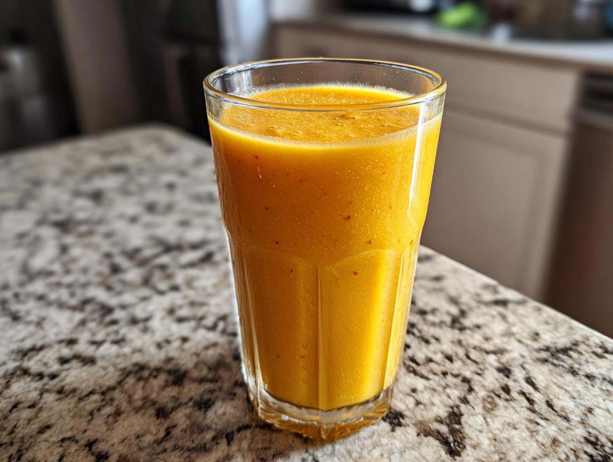 Pfirsich-Maracuja-Frappe: 5 Min. Traumdrink