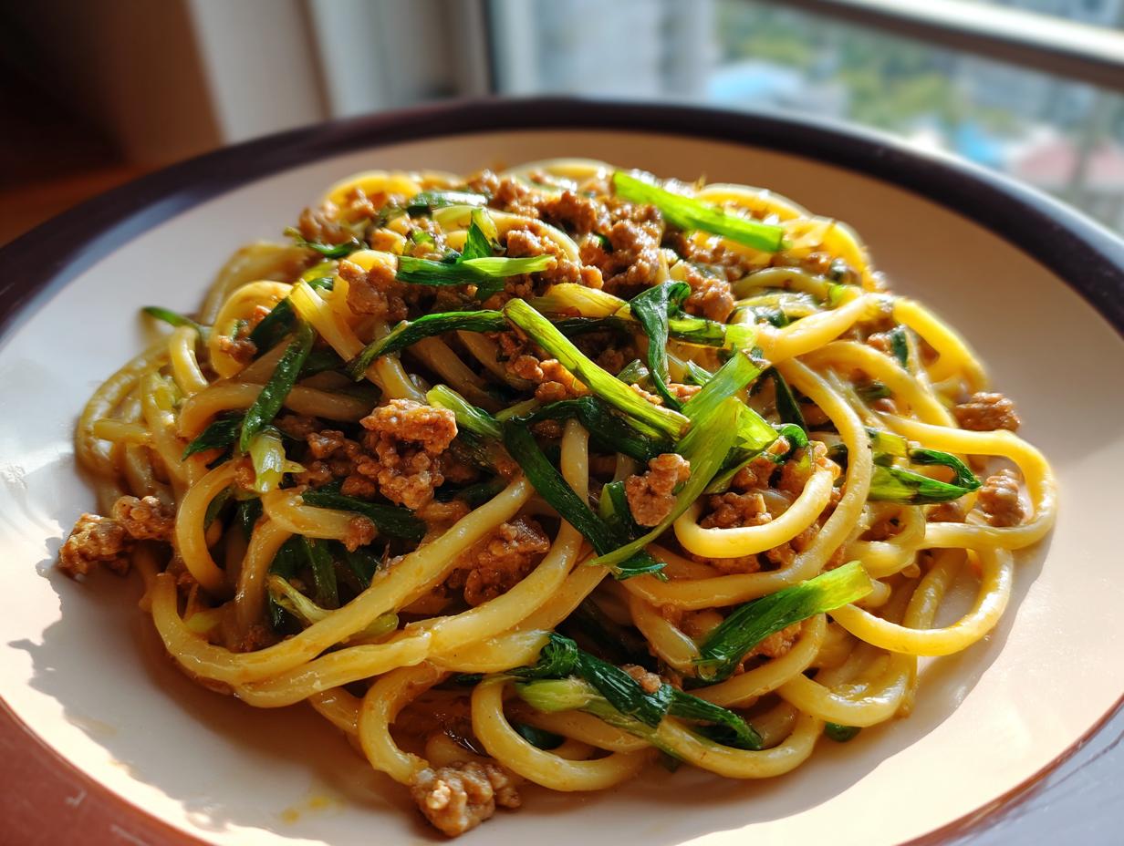 Schnelle Rahmnudeln mit Lauch: 35 Min Glück