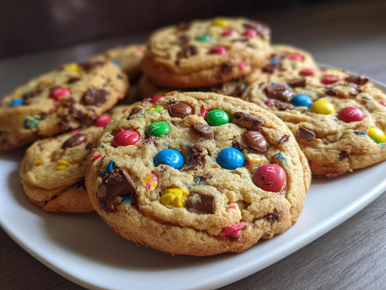 Schnelle Smarties Cookies: 15 Min Vorbereitung