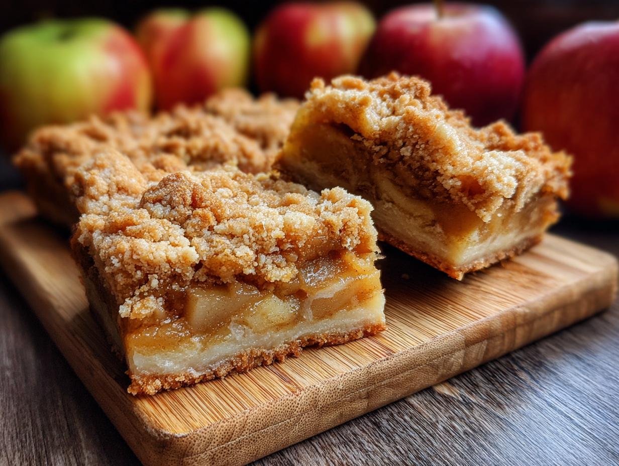 Fantastische Apfel-Zimt-Crumble Bars: 1 Genuss