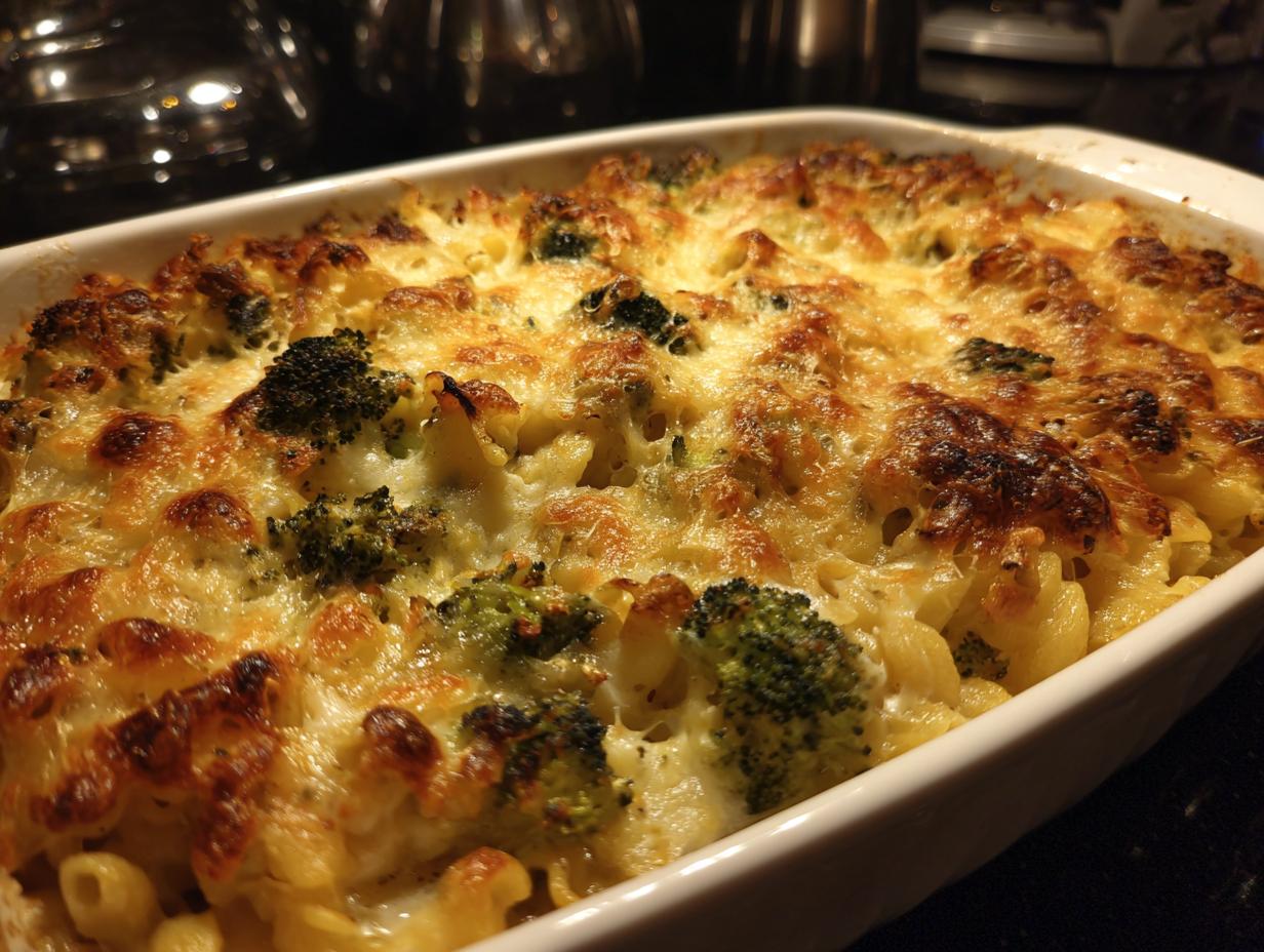 Brokkoli-Käse-Nudelauflauf: 45 Min. Glück