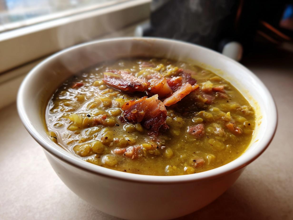 Wunderbar: Erbseneintopf wie von Oma in 90 Min