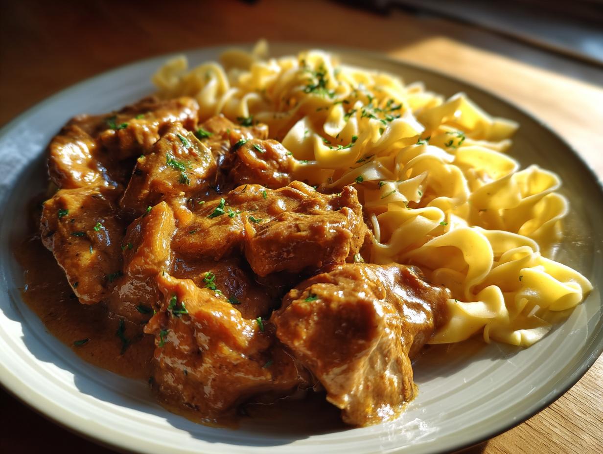 Blitz-Rahmgeschnetzeltes: 40 Min. Genuss