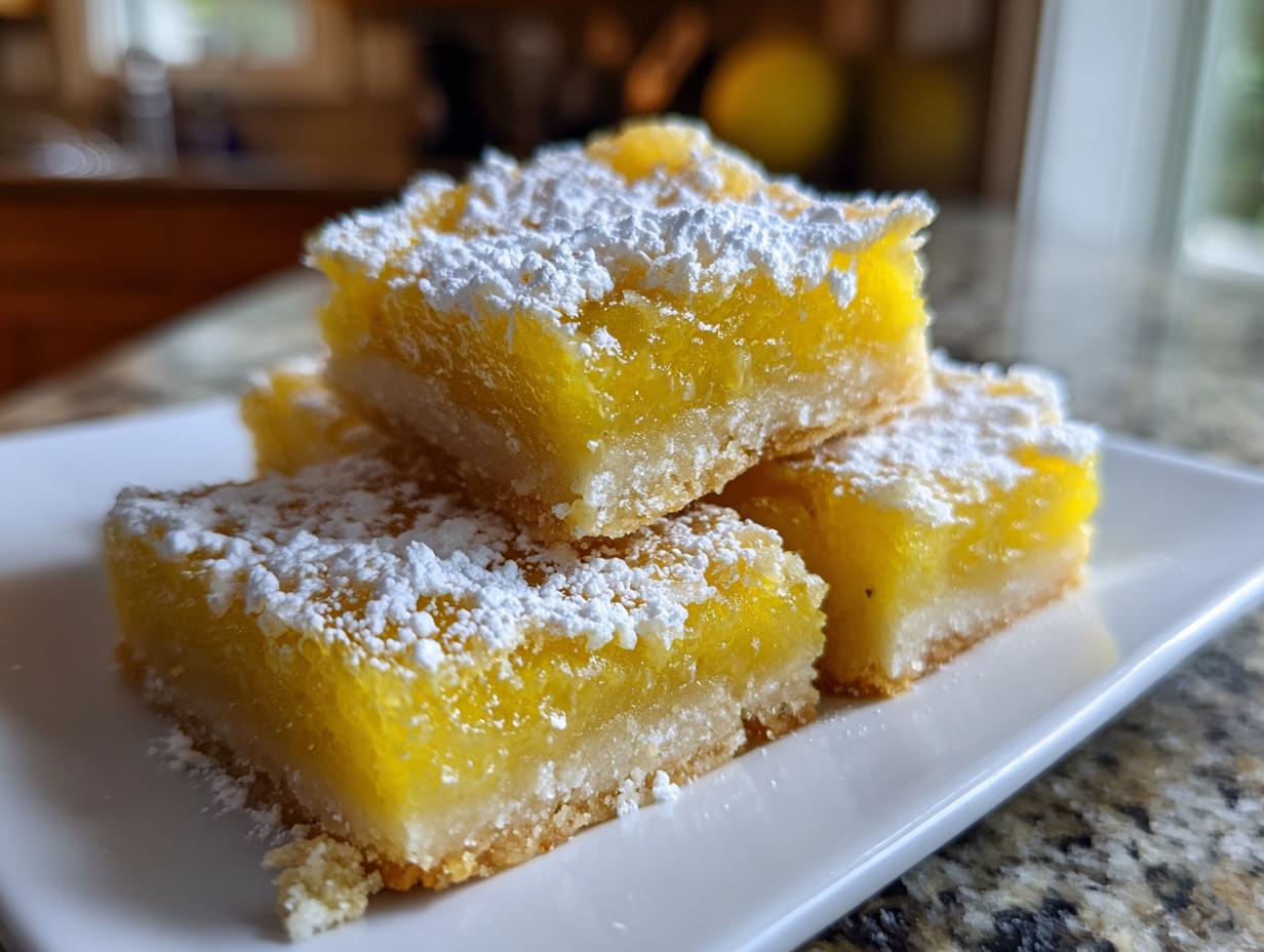 Zitronenschnitten: 30 Min. Genuss, der glücklich macht