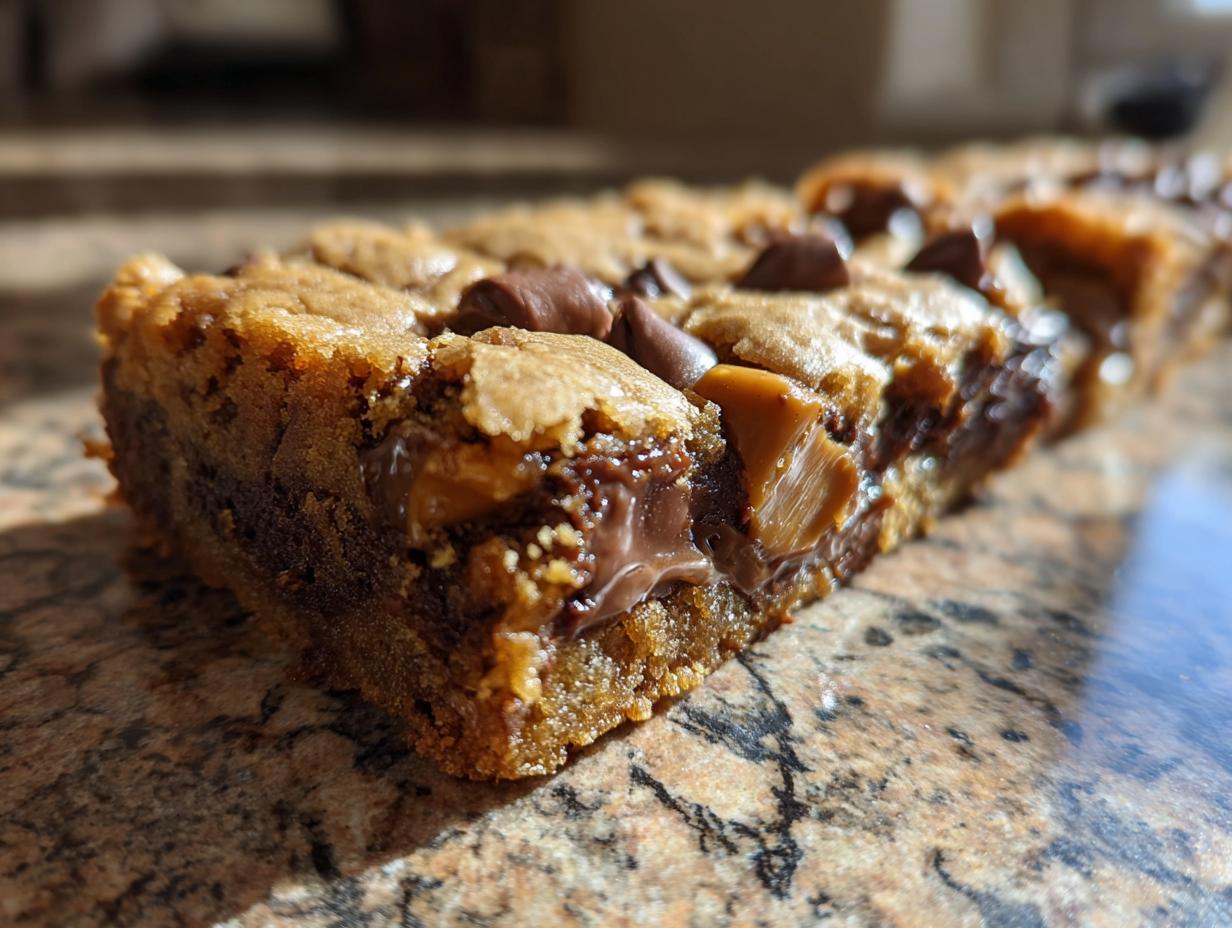 Snickers-Cookie-Bars: 1 genialer Genuss