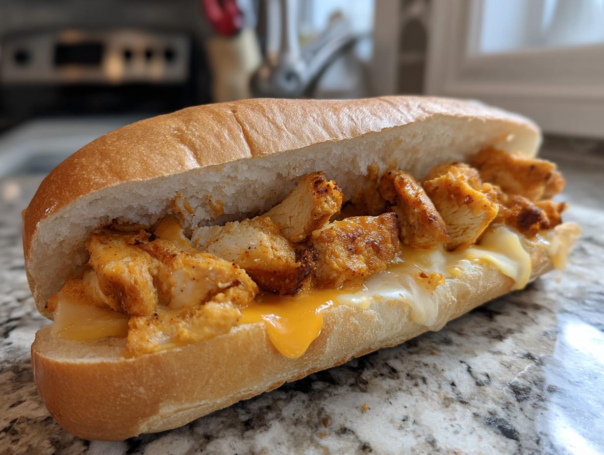 Top Chicken Sub mit Käse in 25 Min