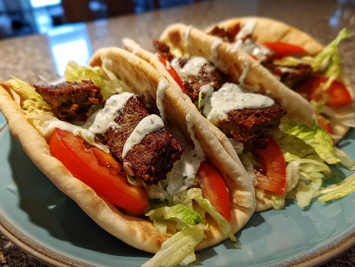 Köfte-Sandwich im Fladenbrot: Unter 40 Min. fertig