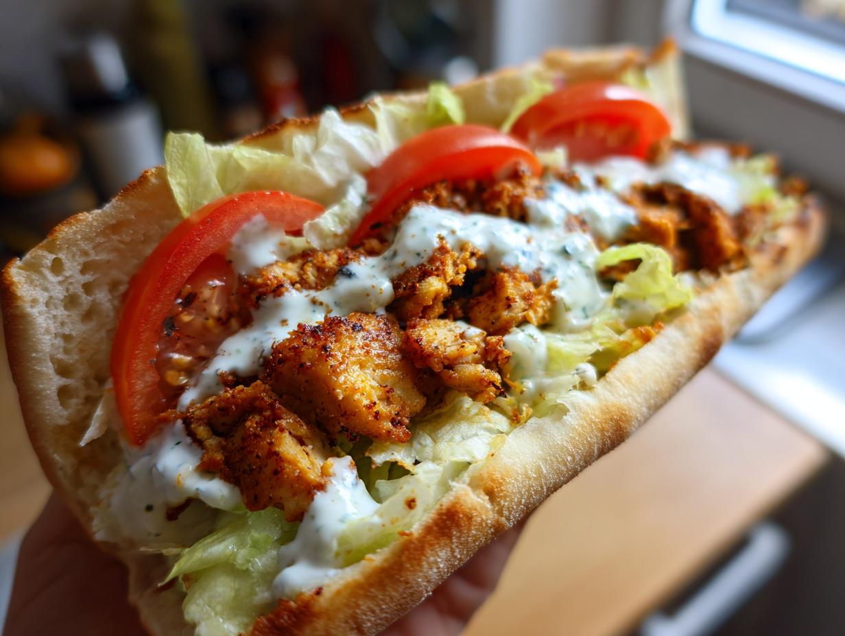 Hähnchen-Döner aus der Pfanne: 30 Min. Aroma