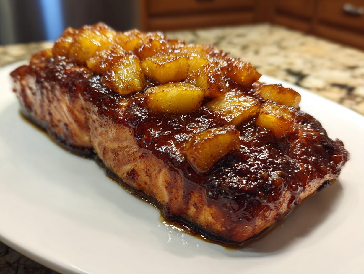 Honig-Ananas-Lachs: 20 Minuten fertig