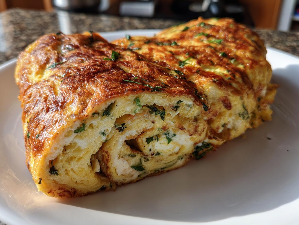 Omelette-Hackrolle: 1 Genialer Trick