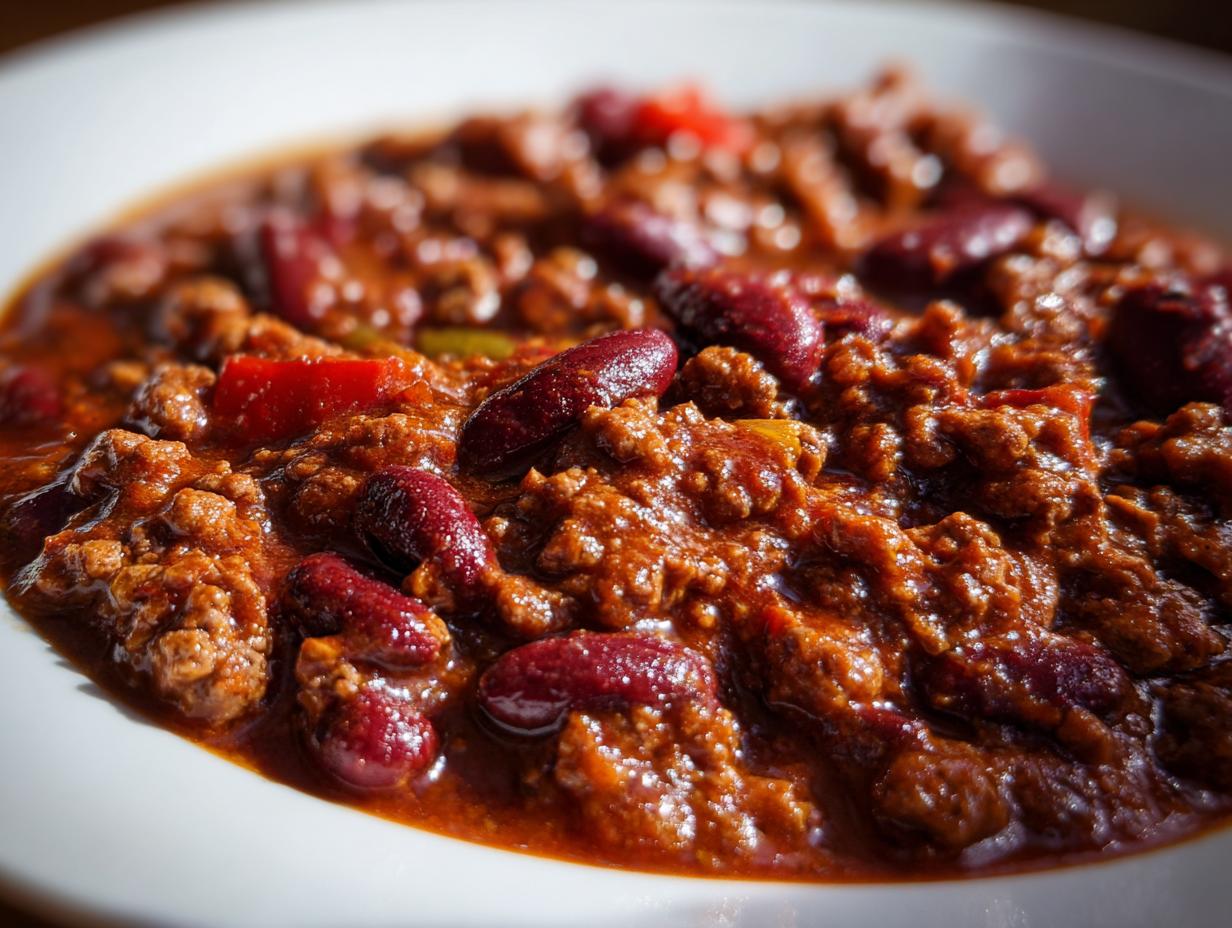 Pikantes Chili con Carne: 20 Min guter Geschmack