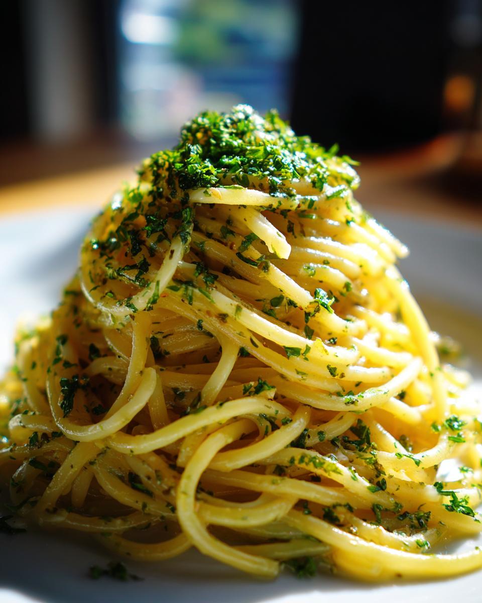 Pasta mit Sahne, Knoblauch und Kräutern - Other 1