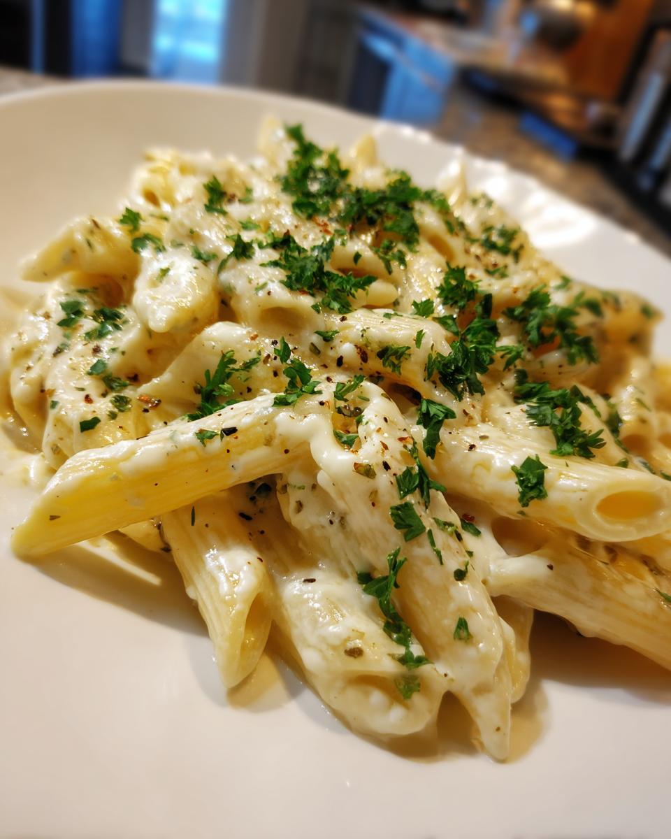 Penne in Knoblauch-Sahnesauce - Other 3