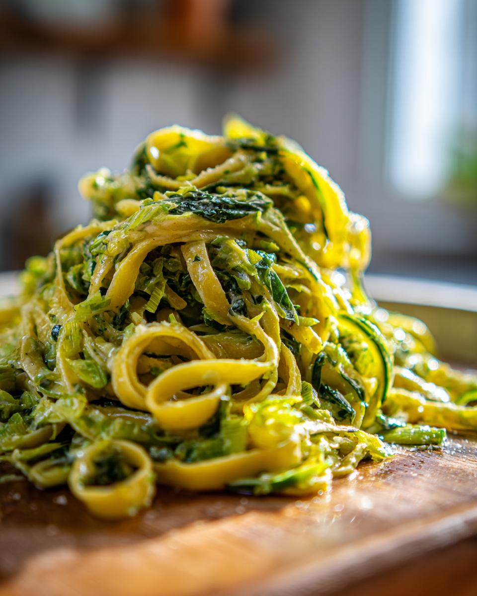 Tagliatelle mit Lauchrahm - Other 1