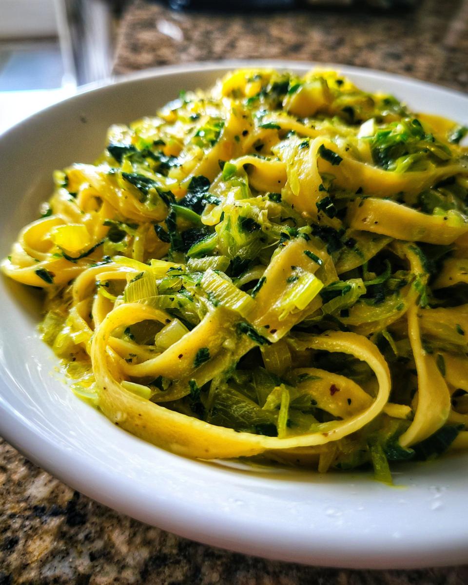 Tagliatelle mit Lauchrahm - Other 2