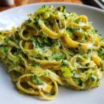 Tagliatelle mit Lauchrahm - Tasty