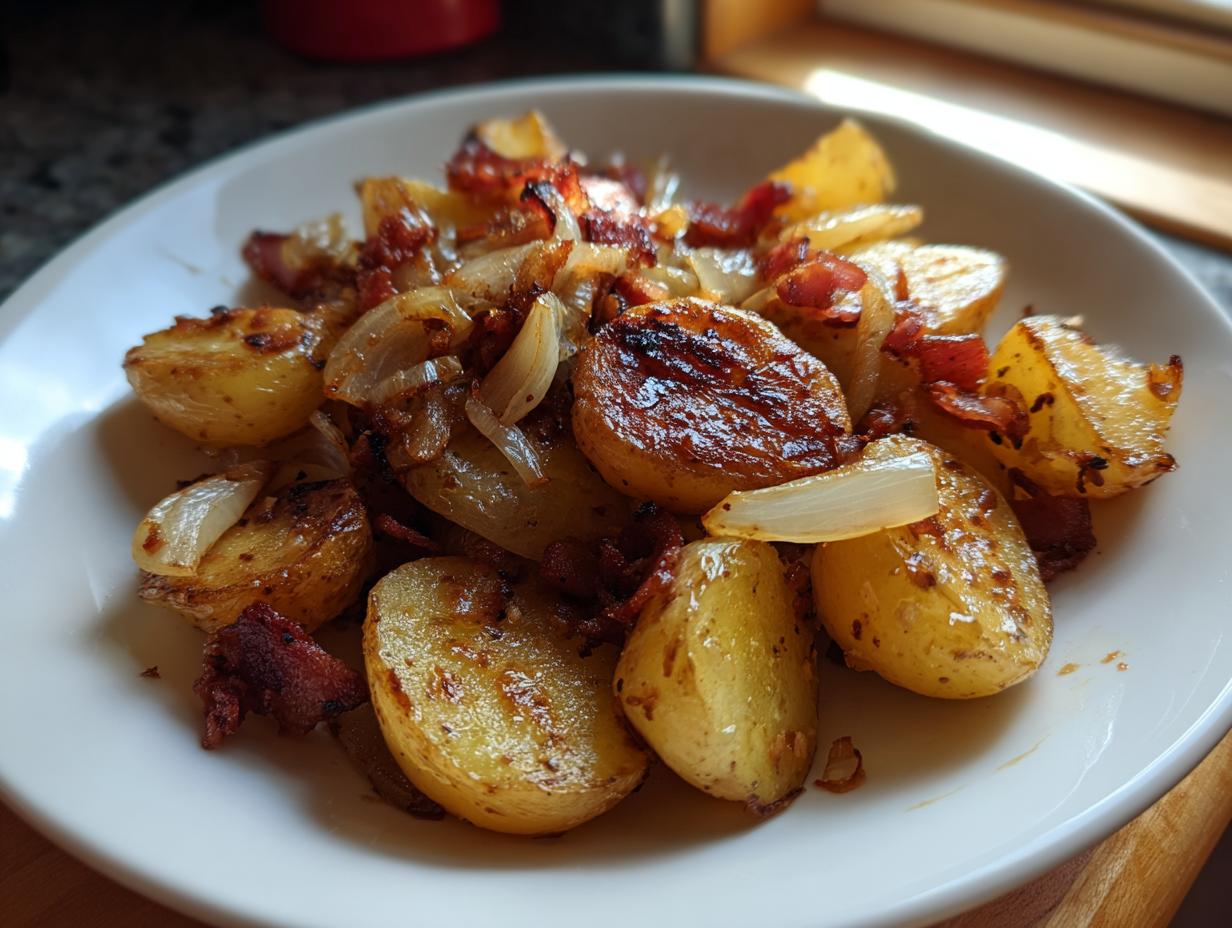 Bratkartoffeln mit Speck und Zwiebeln: 8 Kniffe