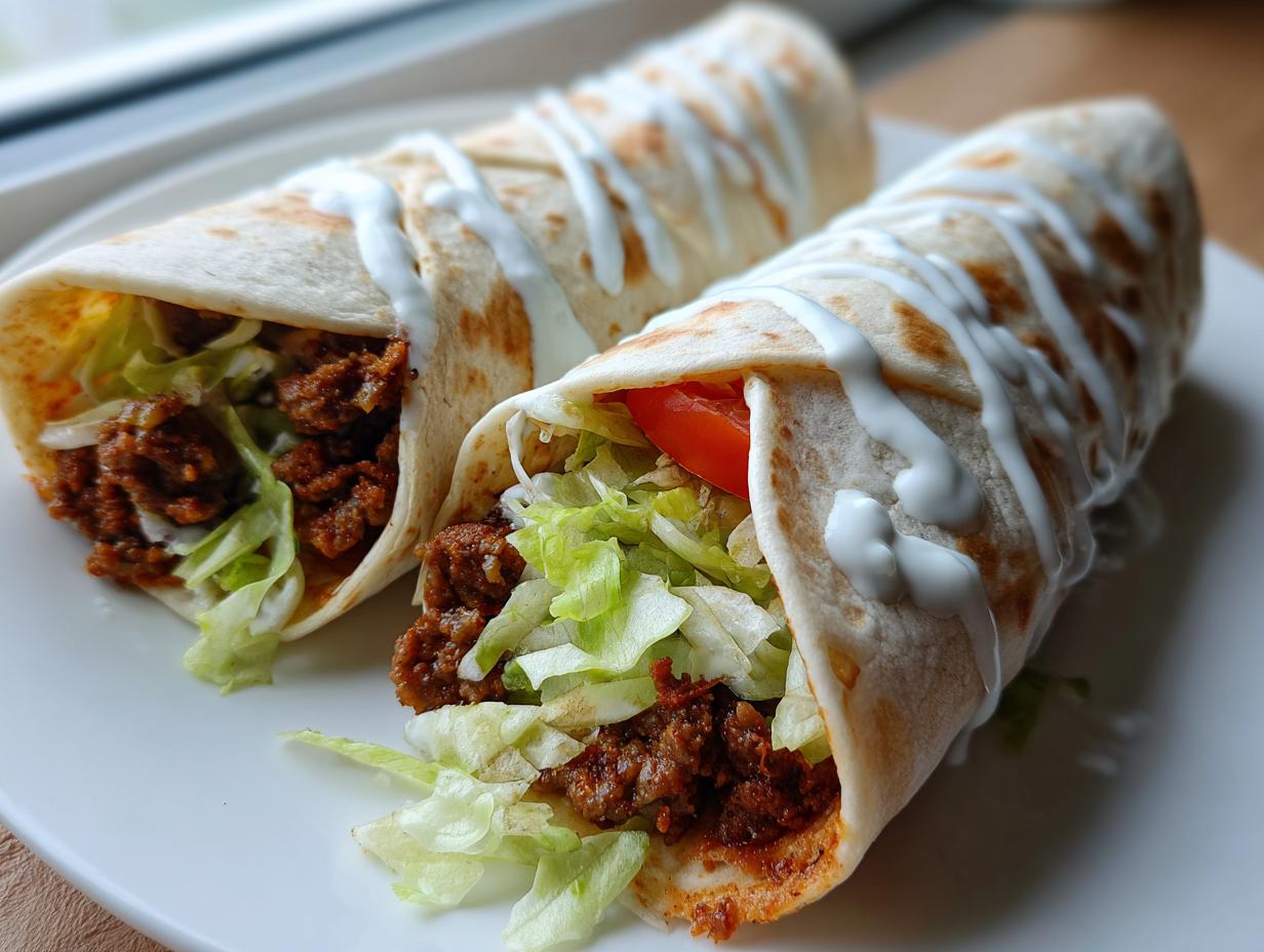 Wraps mit Hackfleisch: 30 Min. genial