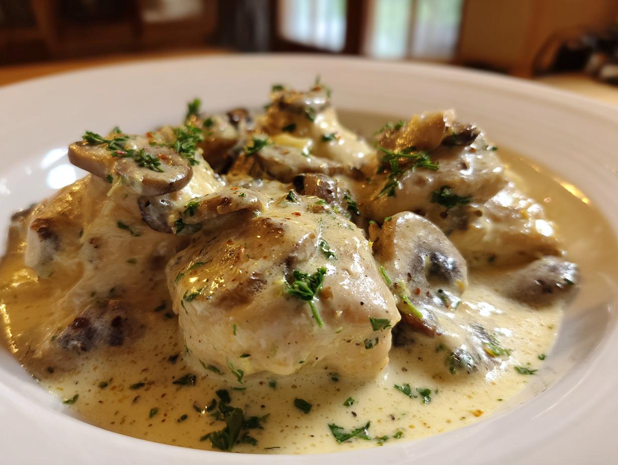 Hühnerfrikassee klassisch: 105 Min. Zart