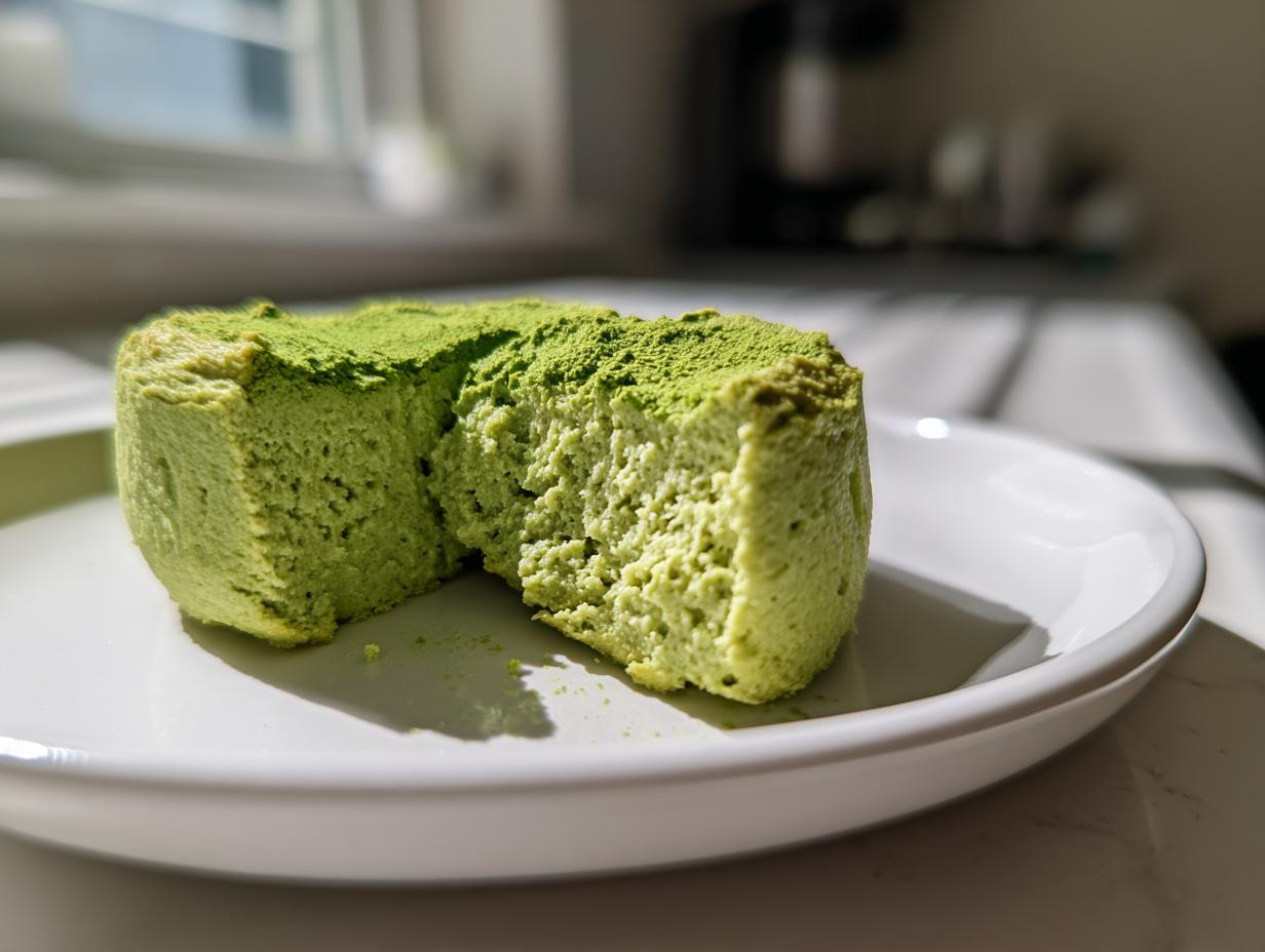Beste Matcha-Cheesecake-Bites: 18 Minuten Backzeit
