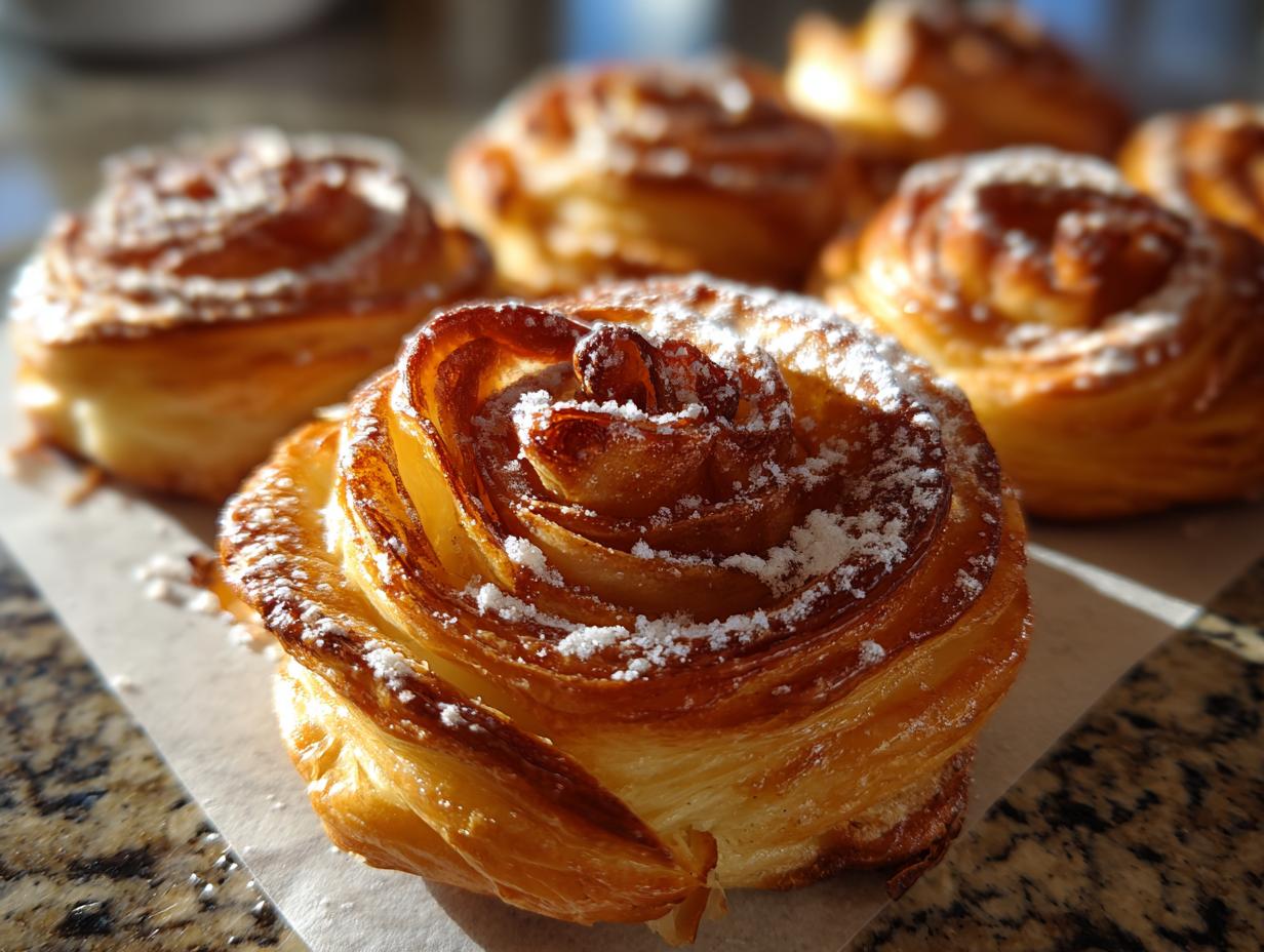 Geniale 20 Min. Mini-Apfelrosen aus Blätterteig