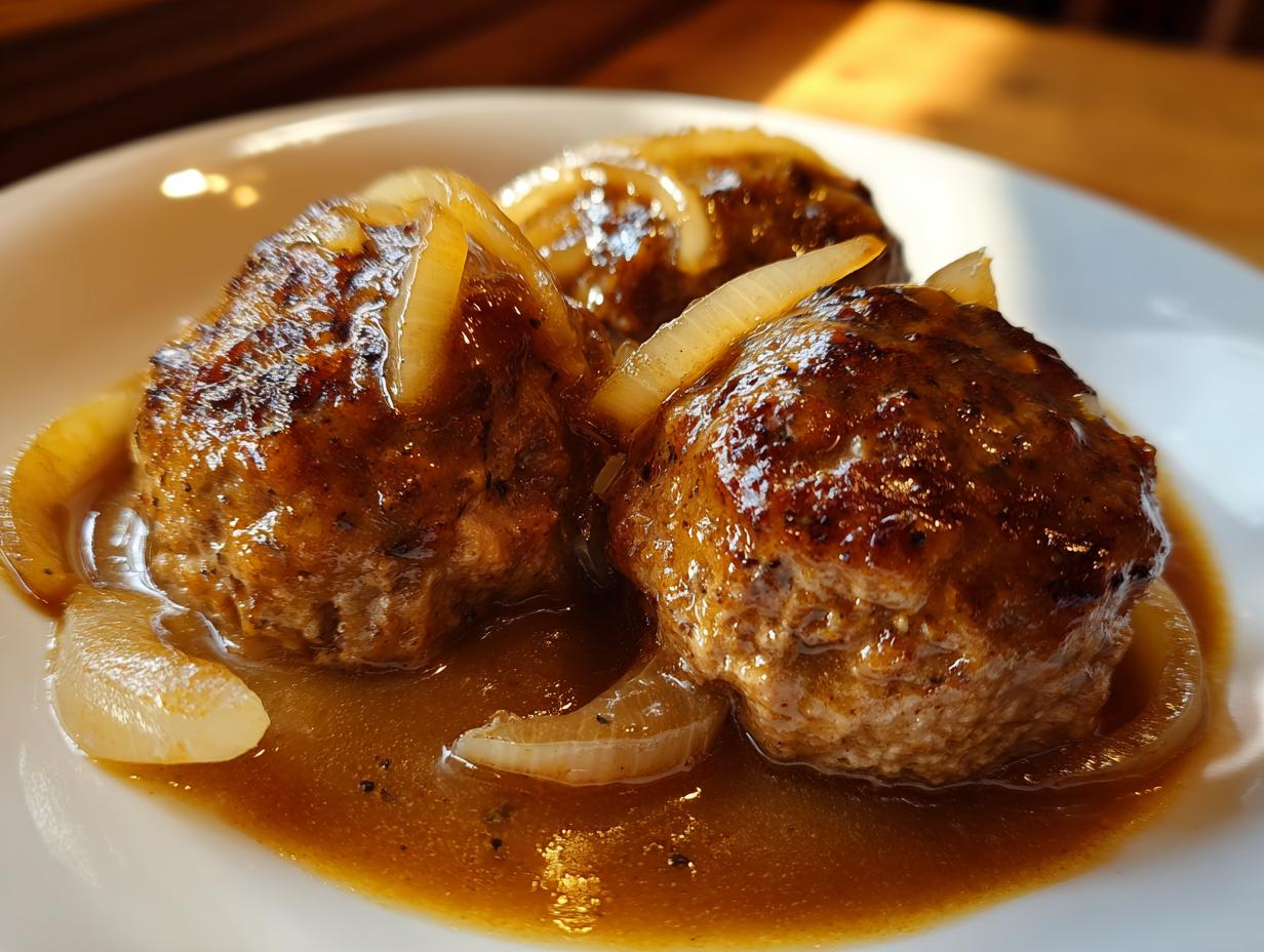 Saftige Frikadellen in Zwiebelsauce: 2 Tricks