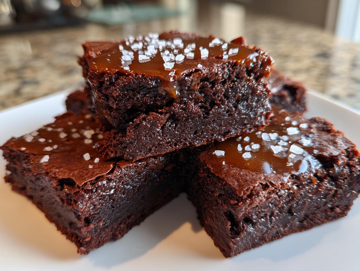 Salted-Caramel-Brownie-Bites: 45 Min. fertig