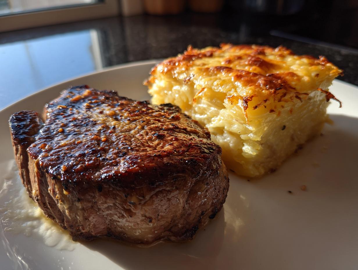 Steak mit cremigem Kartoffelgratin: 4 Tipps