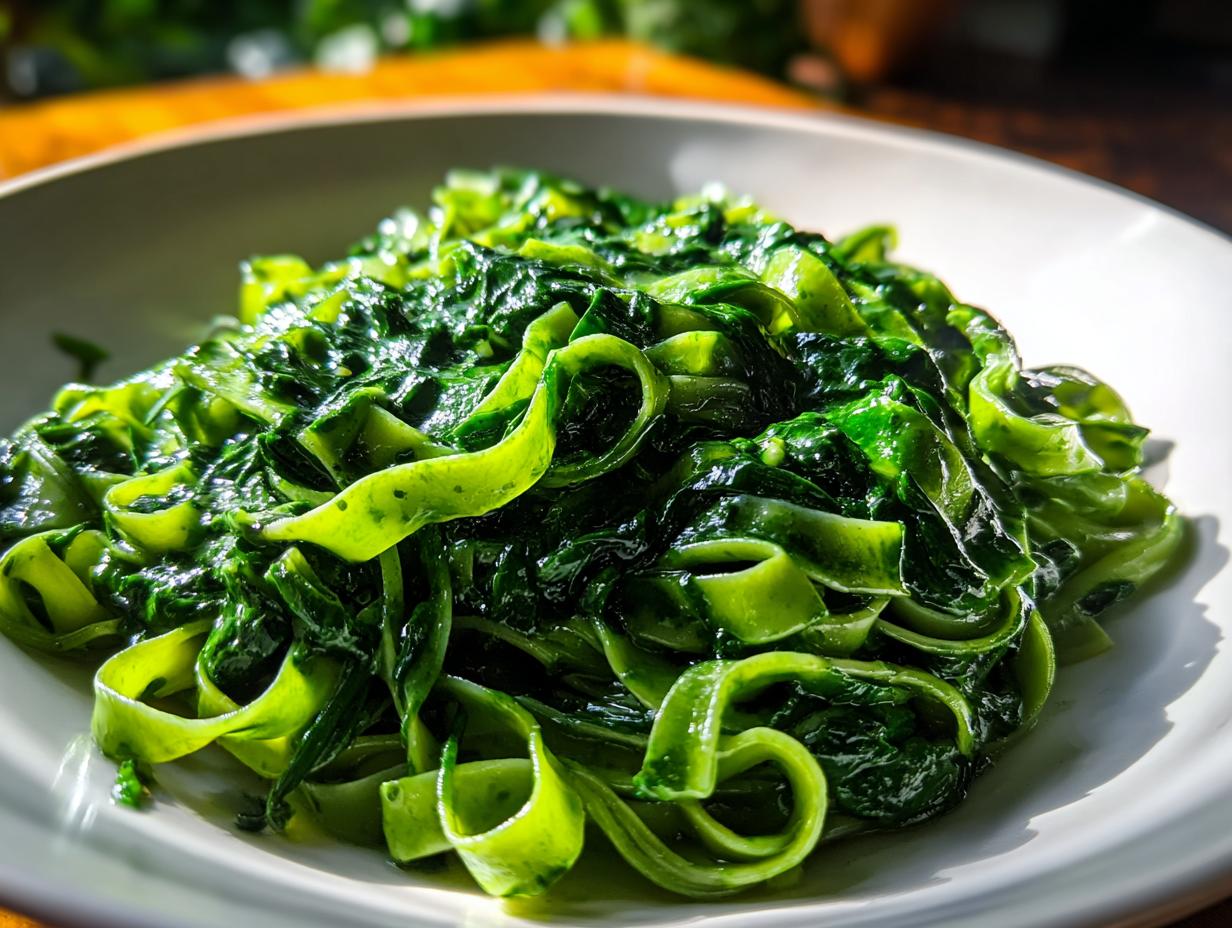 Tagliatelle mit Rahmspinat: 25 Minuten Meisterwerk