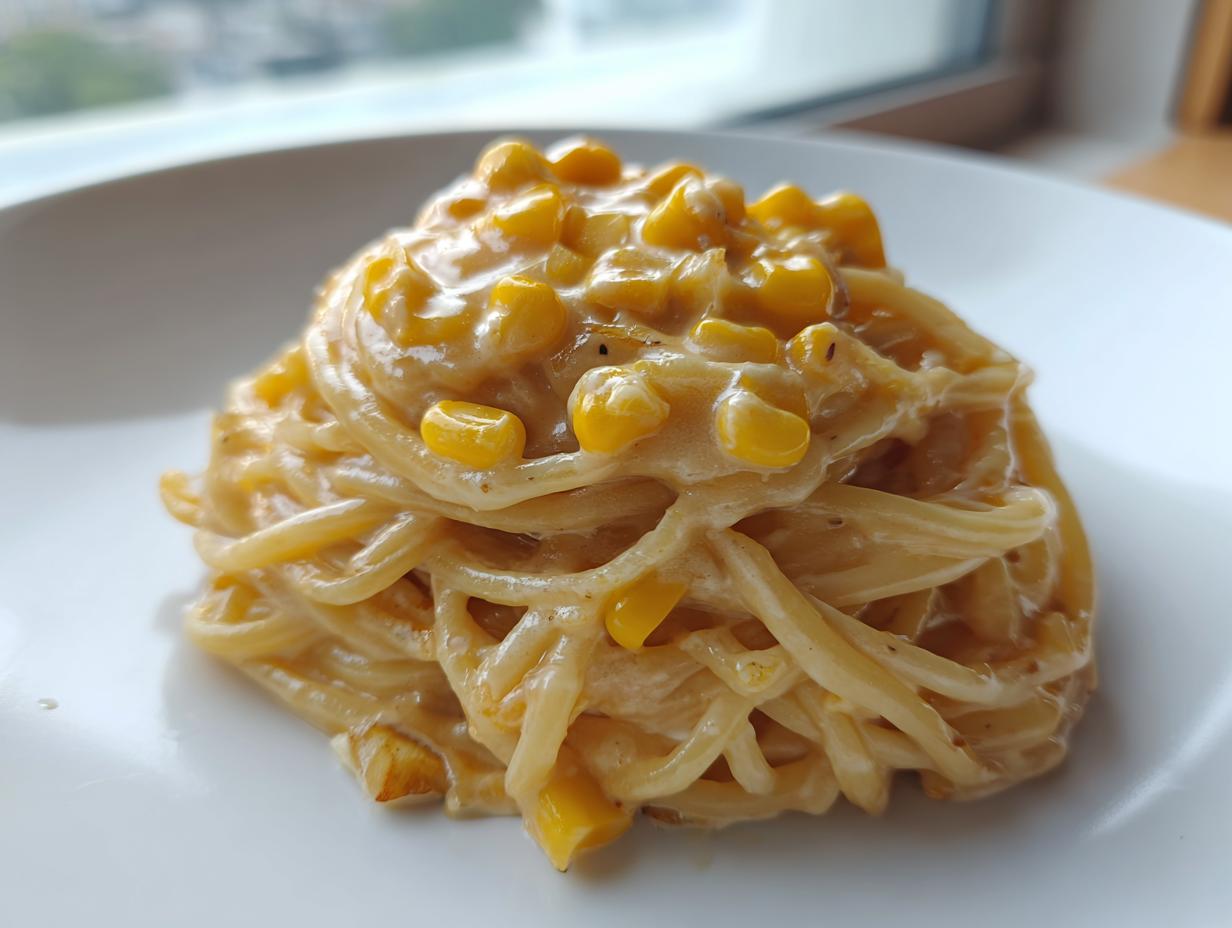 Cremige Süßmais-Pasta: 30 Min Genuss
