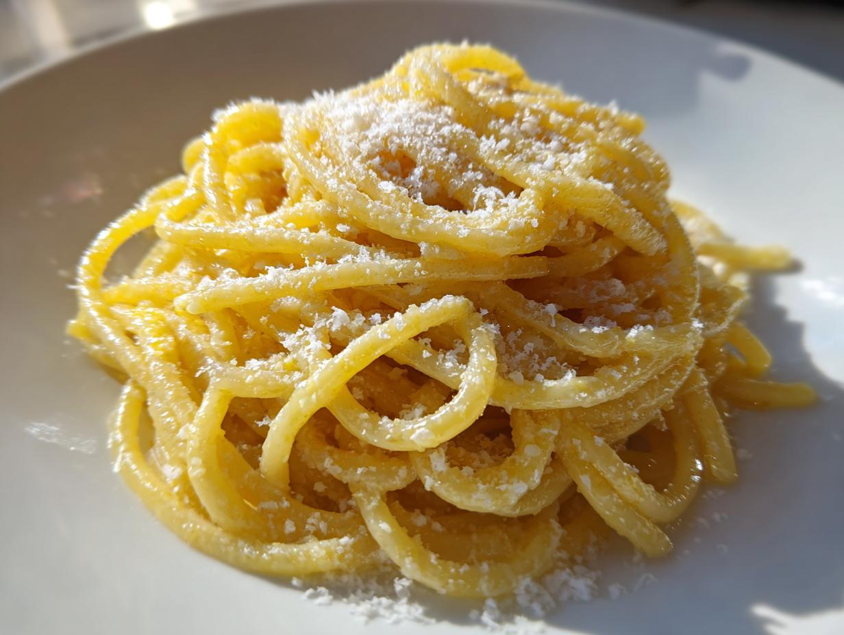 Spaghetti mit Butter und Pecorino: 17 Min. genial