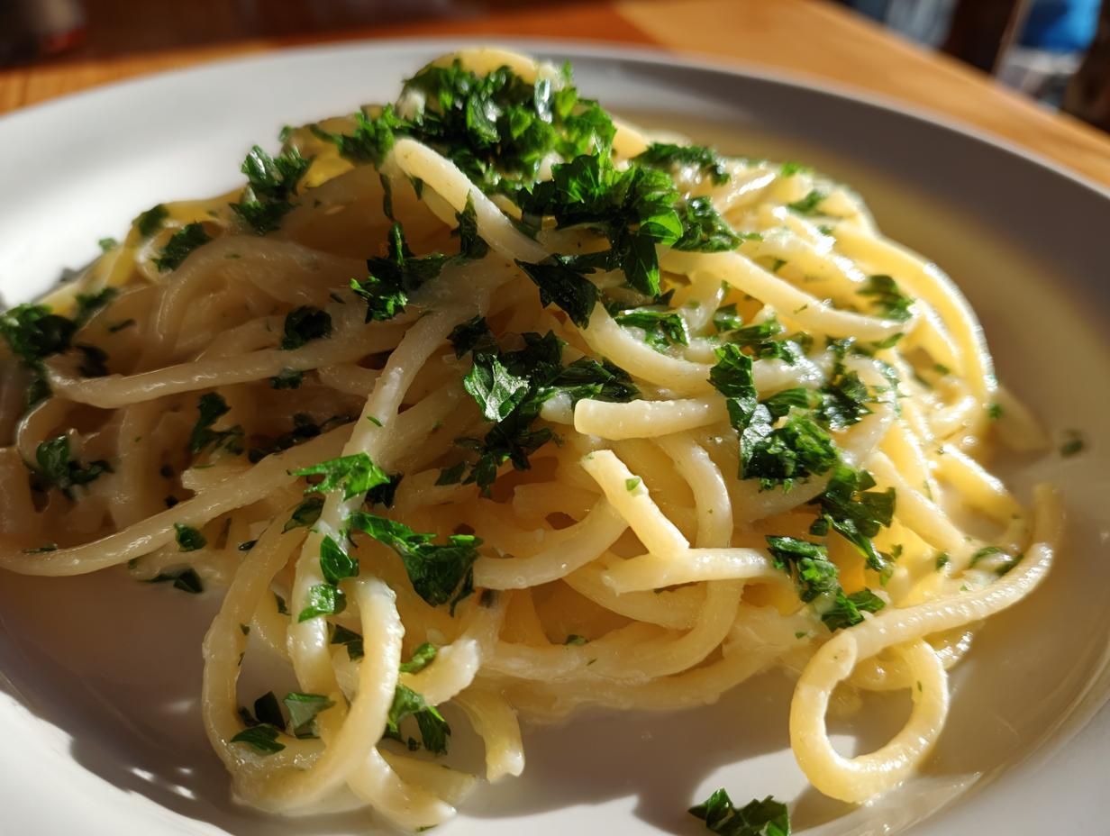 Spaghetti mit Zitronen-Sahne: 25 Min. genial