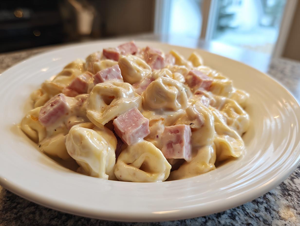 Blitzrezept: Tortellini mit Schinken-Frischkäse 25 Min